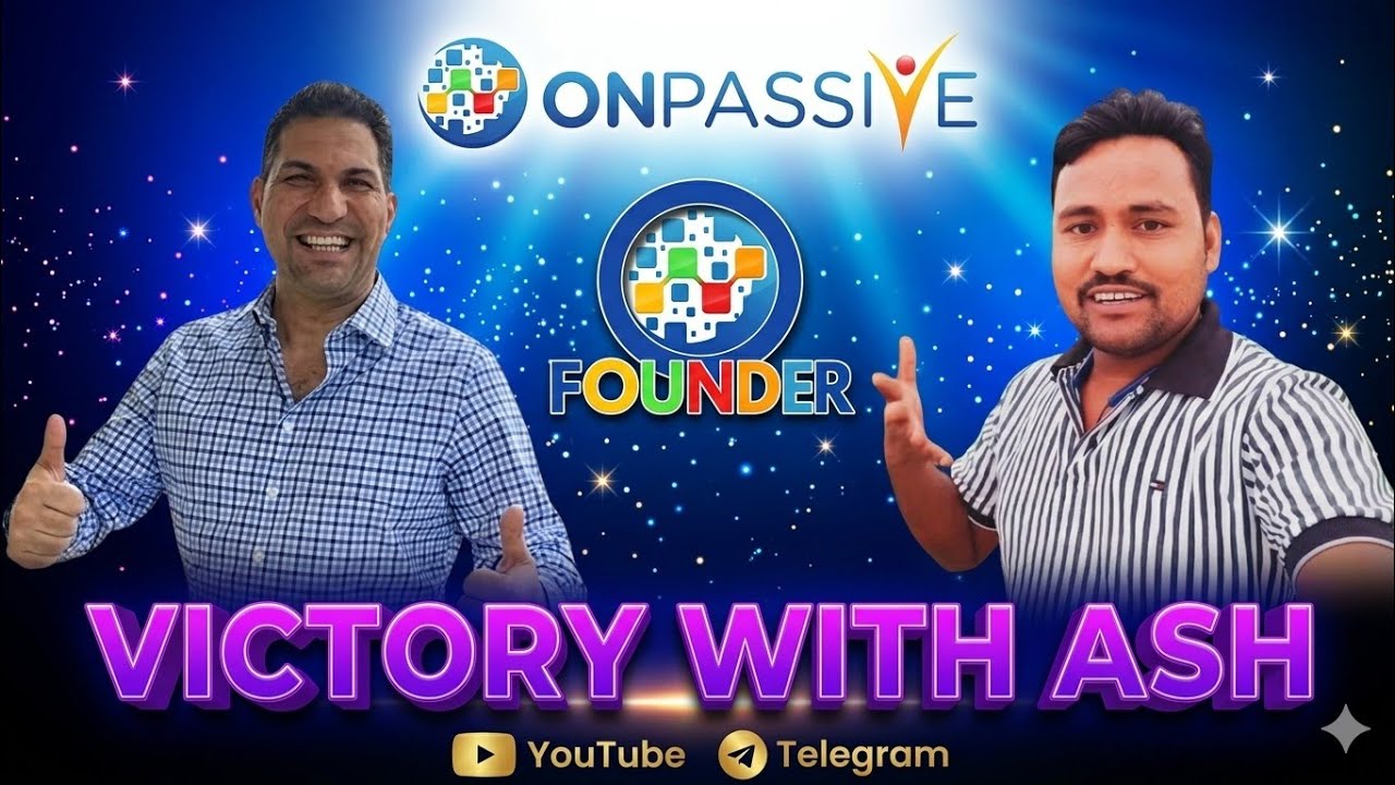 Onpassive new update today✅victory with Ash #onpassive_live_today#trending#youtube#viral @ONPASSIVE 