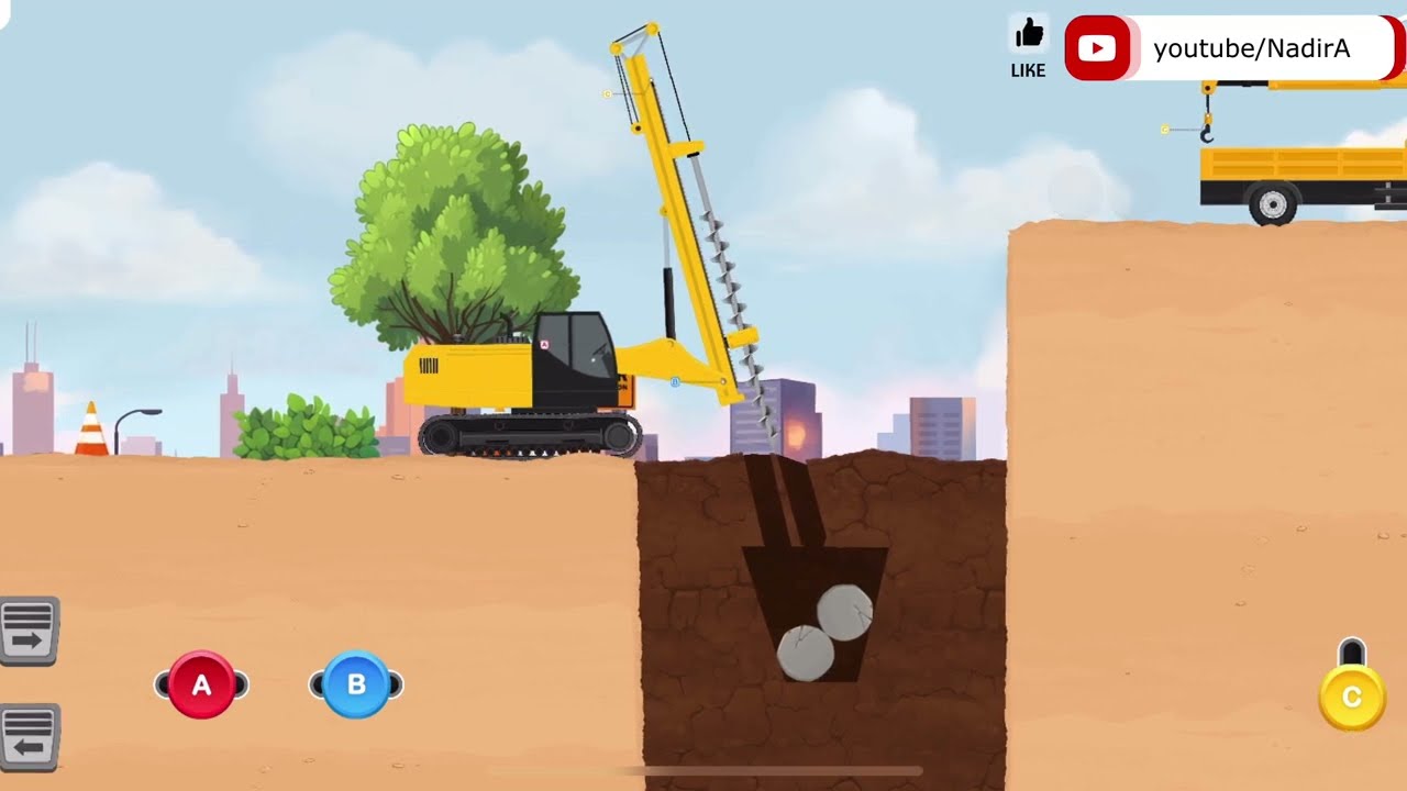 Labo Brick Construction Build Game #022 | Drilling Machine | Machine | mobile crane | Construction