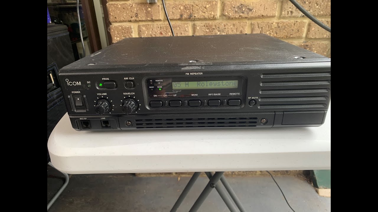 ICOM IC FR 3000 VHF REAPEATER