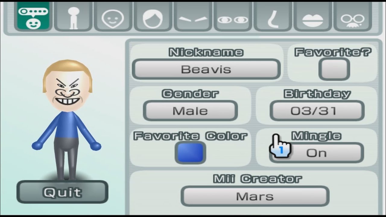 Beavis - Beavis and Butthead - Mii 271