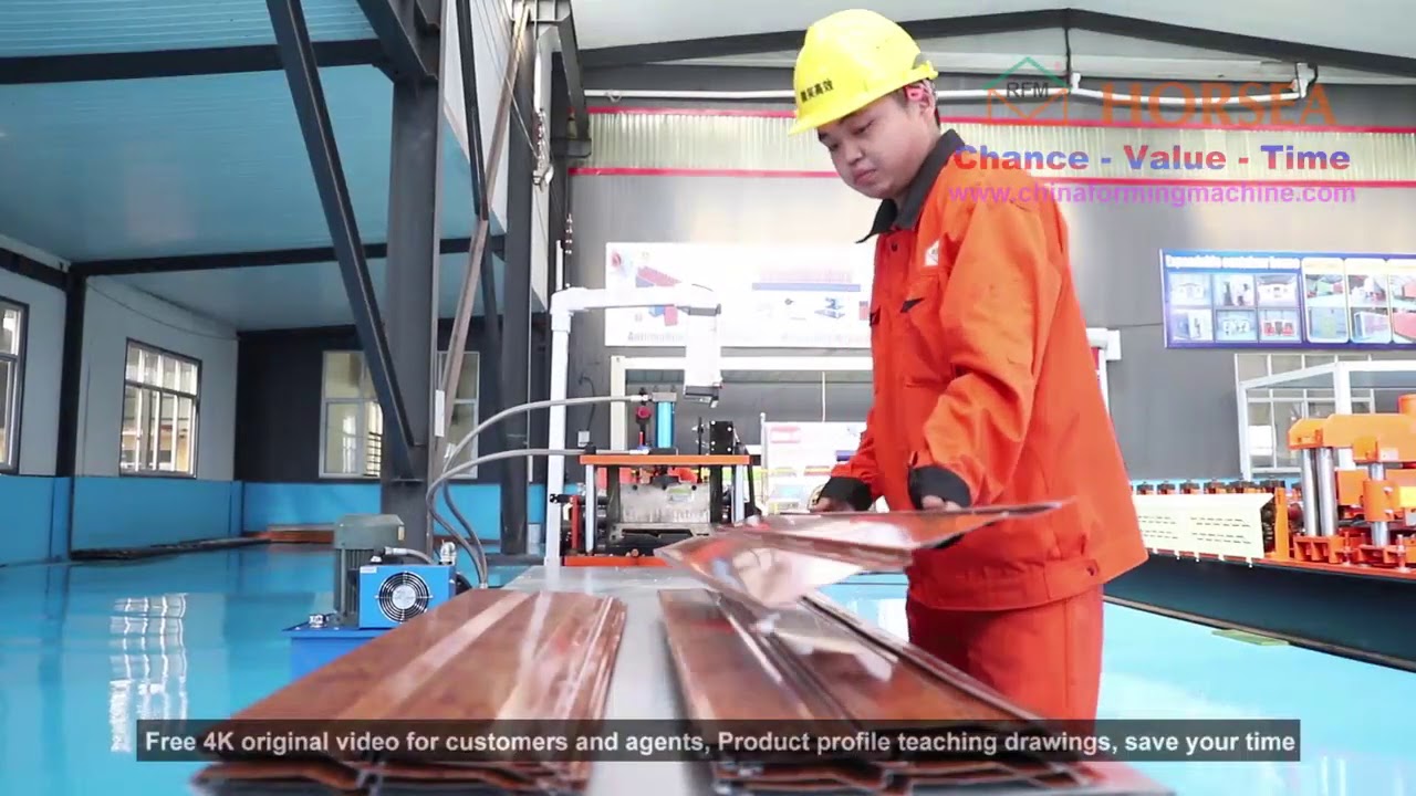 Exterior Wall Cladding Panel Roll Forming Machine