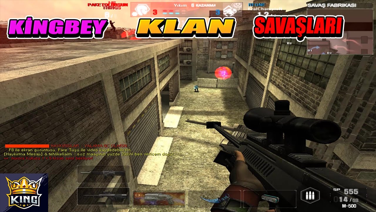 TARTIŞMANIZ BİTTİ Mİ ? #KİNGBEY#WOLFTEAM#S6#KLANSAVAŞLARI#M500MONTAGE