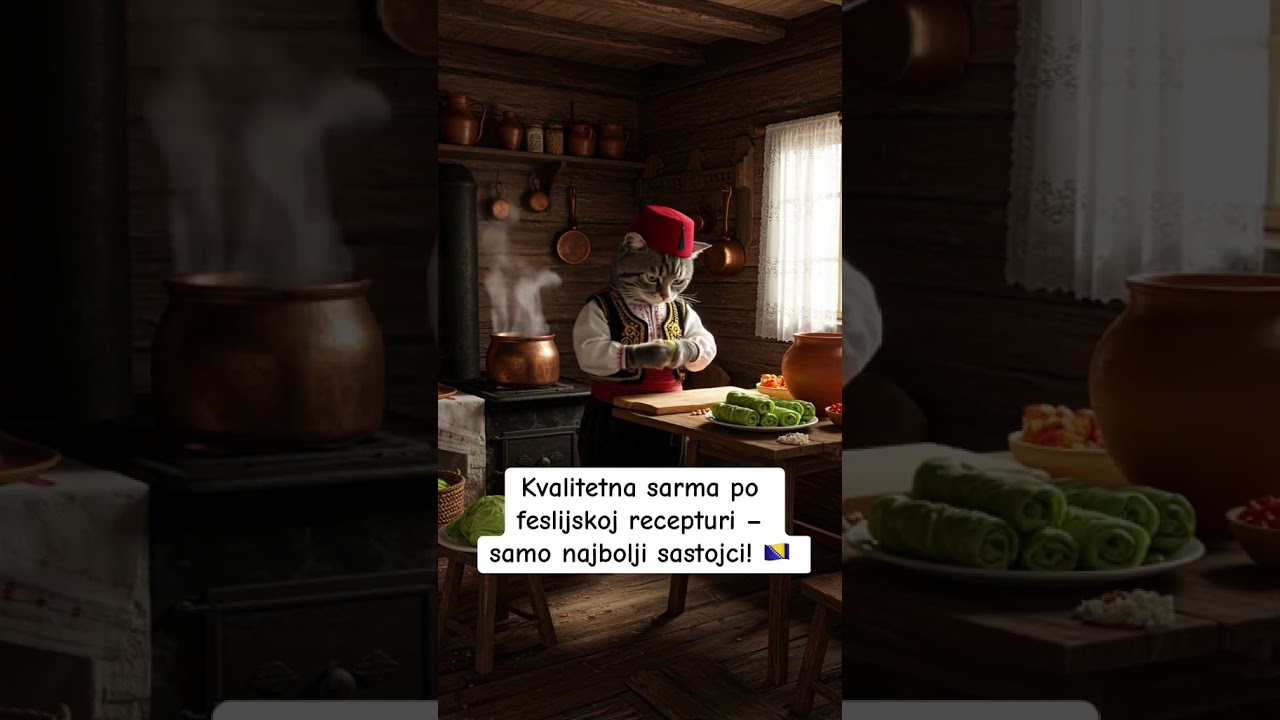 Bosanski feslija priprema SARMU za iftar
