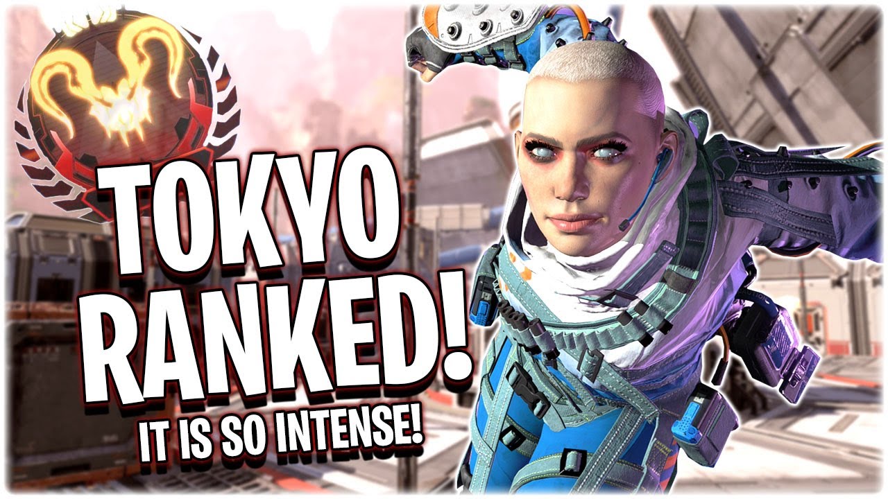 We played RANKED on Tokyo servers!! It is insane.. (Apex Legends PS4)