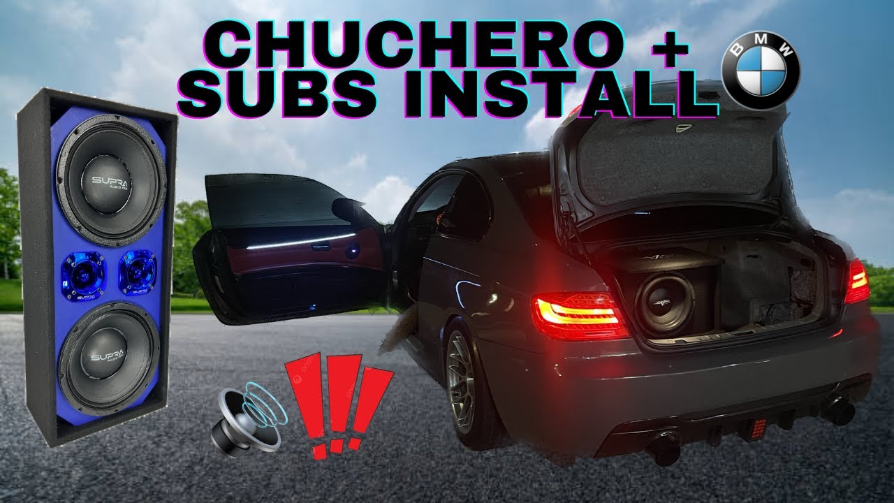 Установка Chuchero и сабвуфера в мой BMW E92 335i 🇬🇾🇩🇴‼️