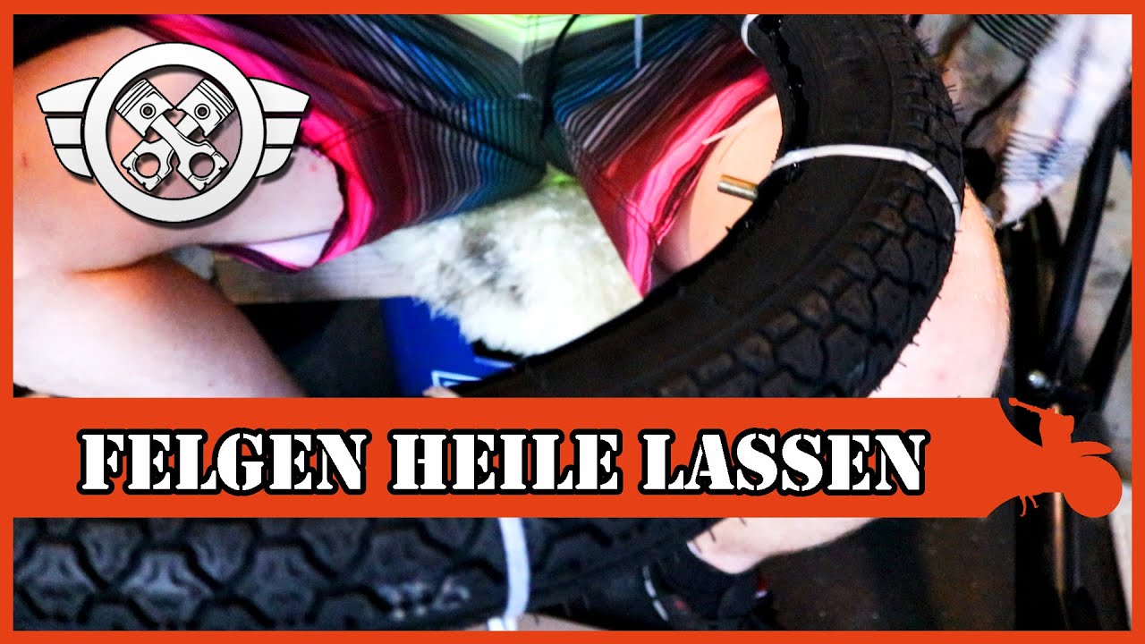 Ranz S51 | Felge aufziehen ohne Schaden | Das wird eine Bastelbude...