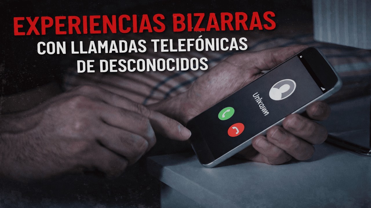 EXPERIENCIAS BIZARRAS CON LLAMADAS TELEFONICAS DE DESCONOCIDAS