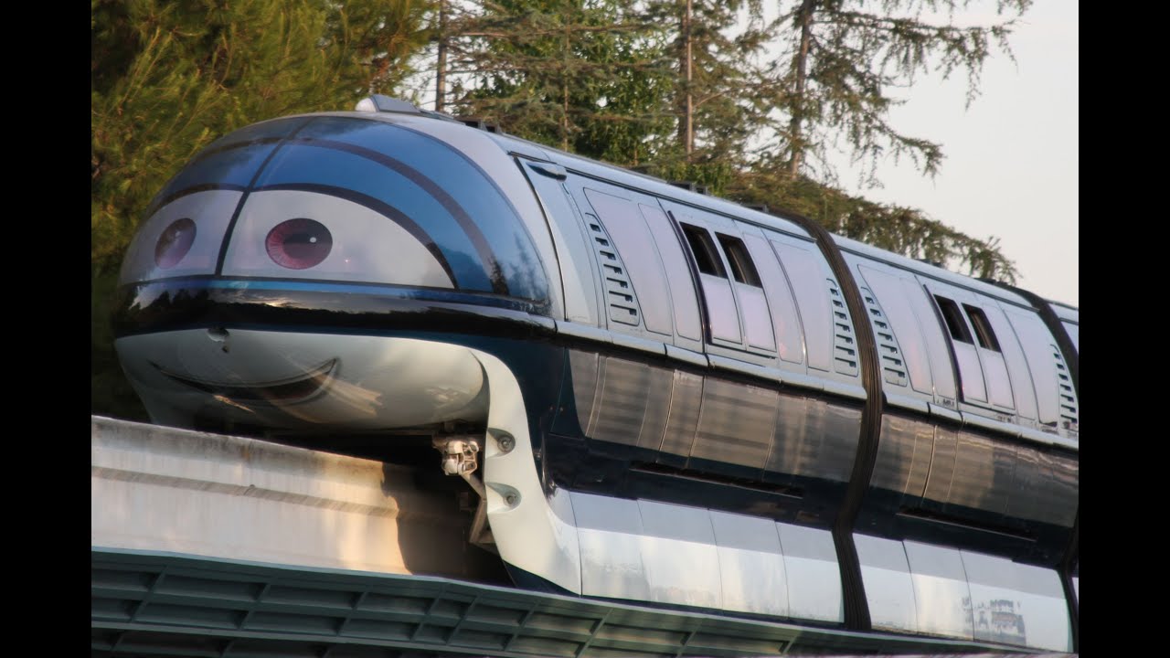 Disneyland: Mandy Monorail (Tomorrowland to Downtown Disney)