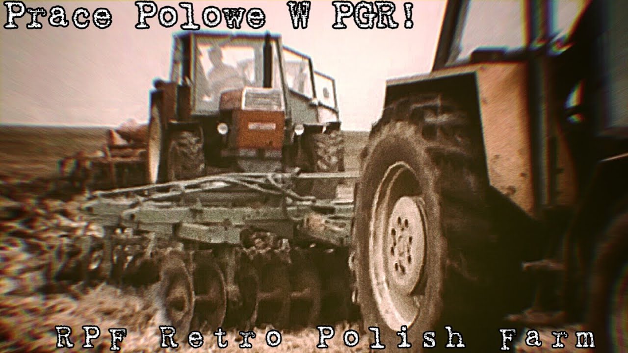 Prace polowe w PGR! | 8 ciągników w polu! | Orka na 5 Ursusów! | Polske Ursusy w akcji!