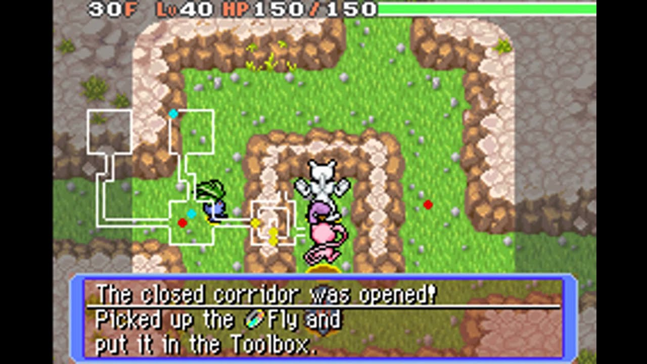 Pokémon Mystery Dungeon: Red Rescue Team - Part 48 (VS. Mewtwo & Rayquaza)