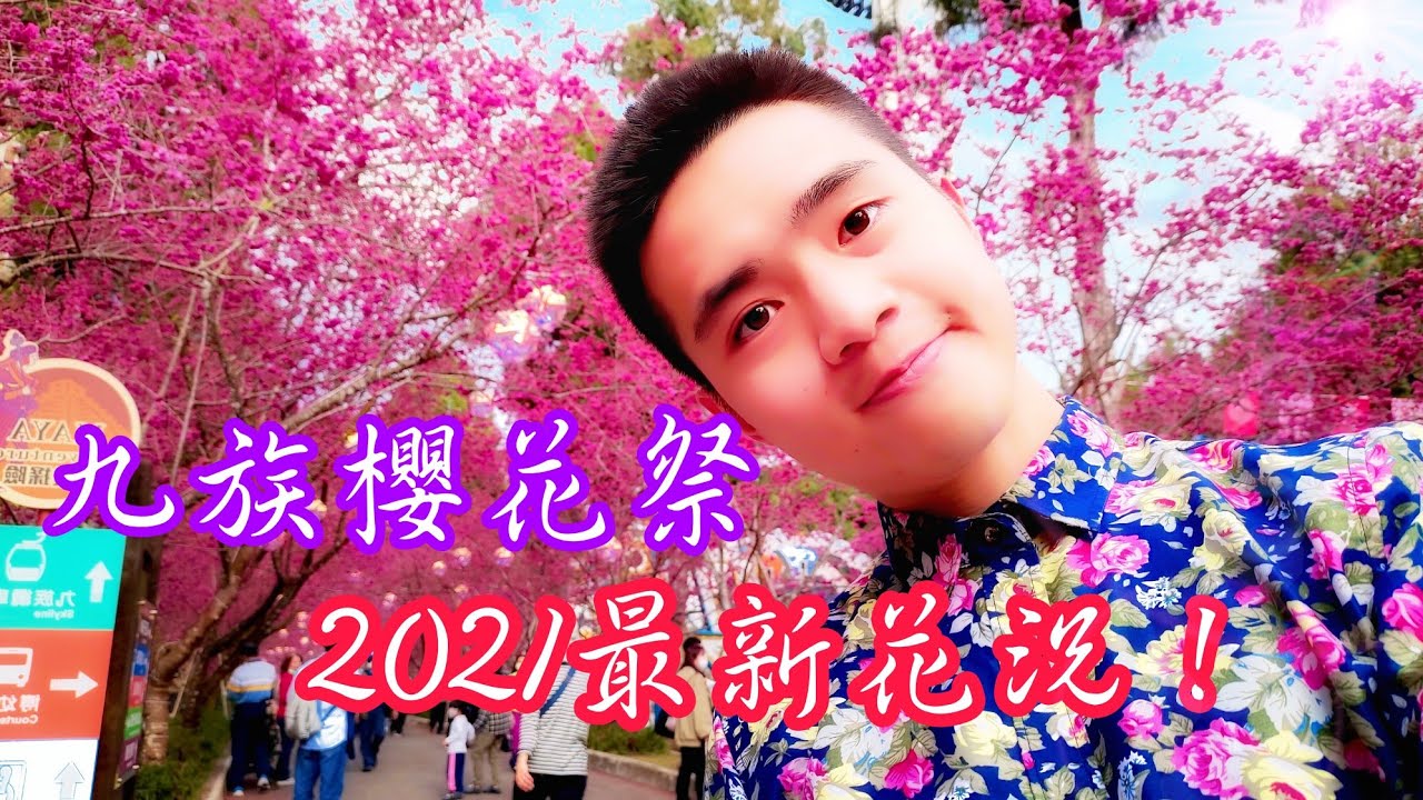 挑戰一個人玩遊樂園！【九族櫻花祭最新花況】