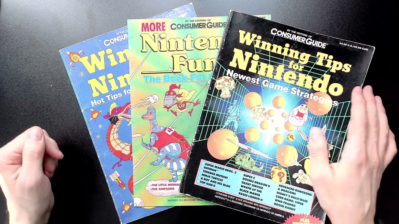 NES Strategy Guides ASMR Whisper And Gum Chewing