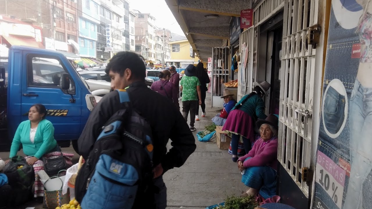 PERU'NUN LOKAL PAZARINI GEZİYORUM! PERU'DA BİR TÜRK! ~90
