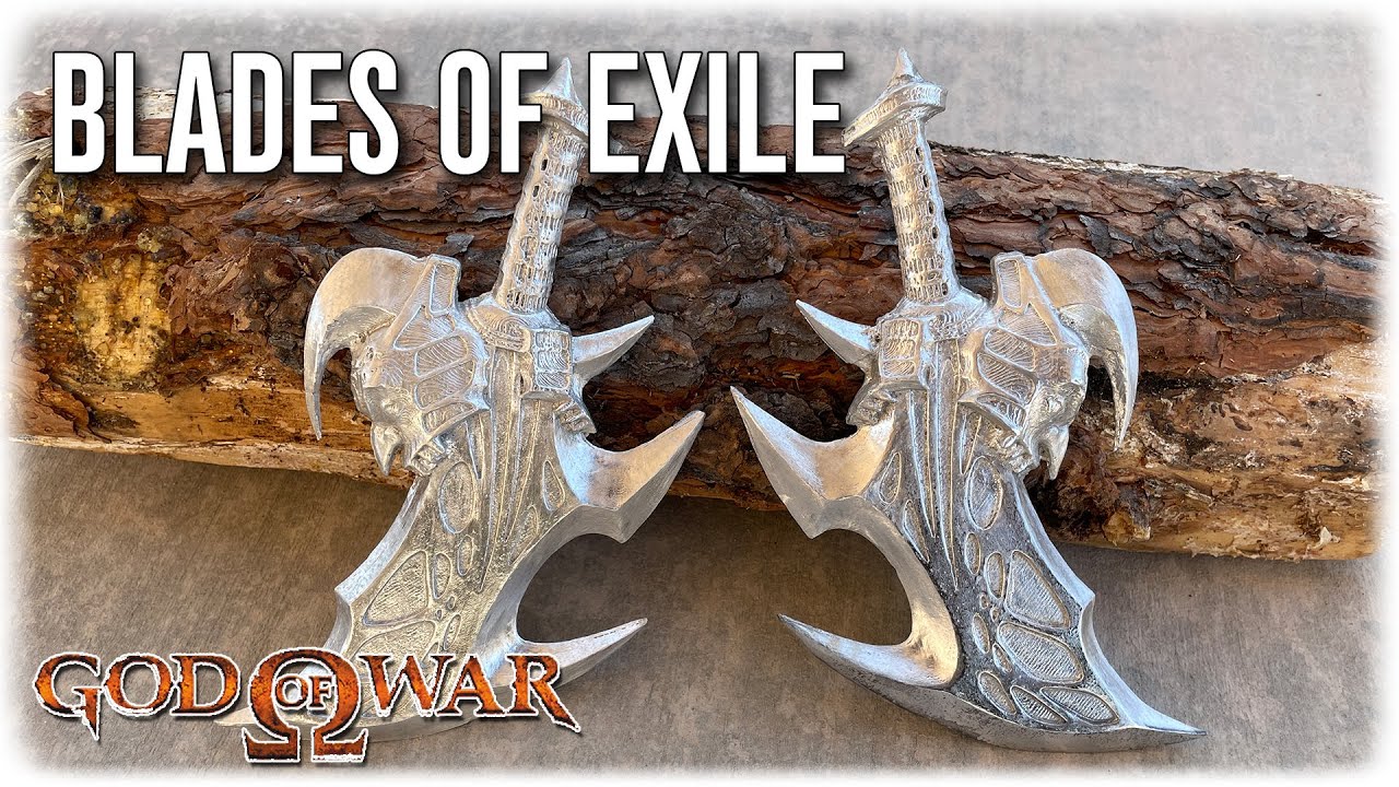 MINI Blades Of Exile From God Of War - Kratos Metal Casting