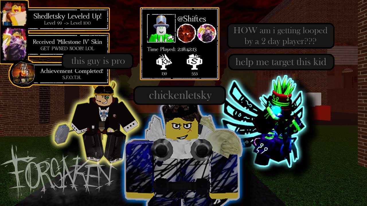ALT  SHEDLETSKY AGAINST TEAMERS (WHILE SPEED RUNNING MILESTONES) PT.3 | FORSAKEN