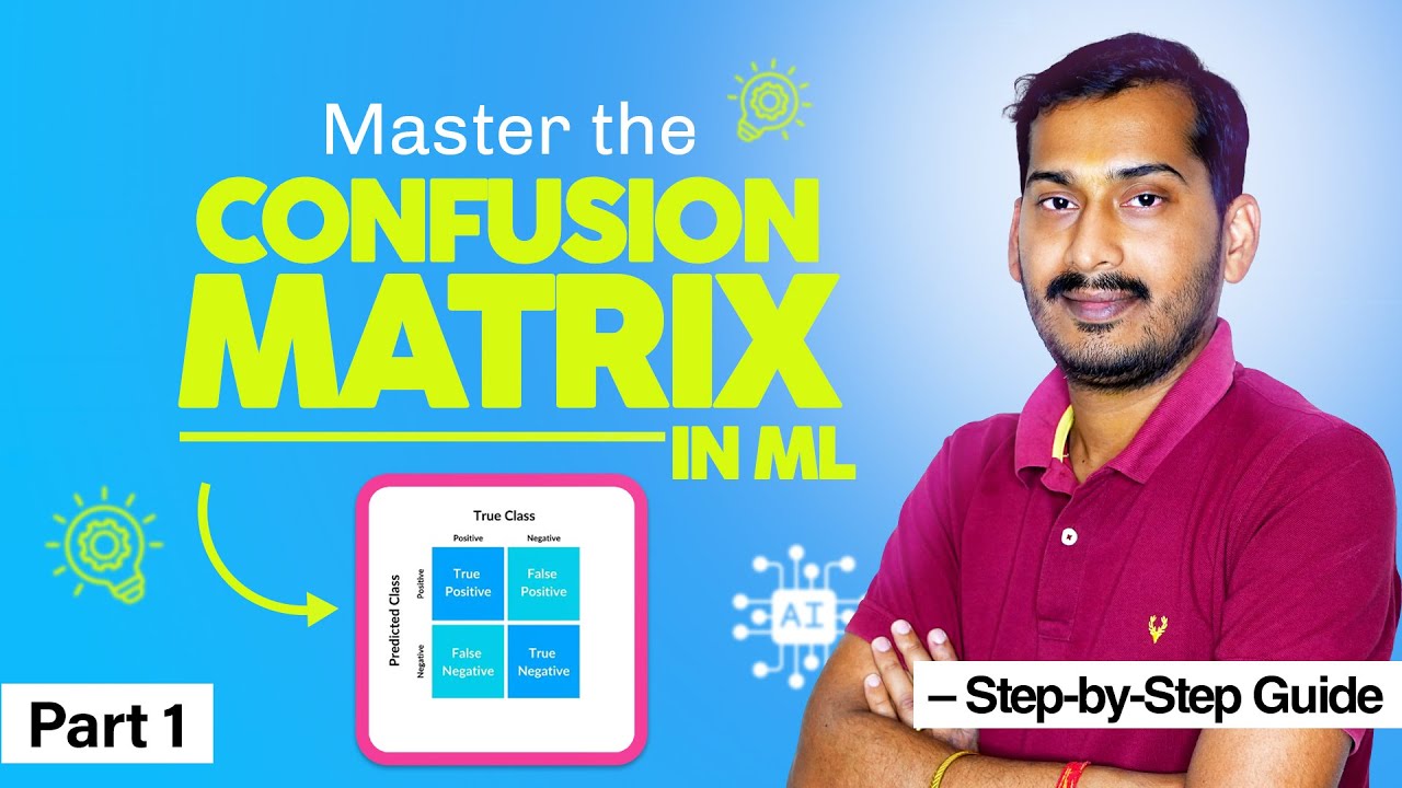 Confusion Matrix in ML – Step-by-Step Guide with Examples! (Part 1)