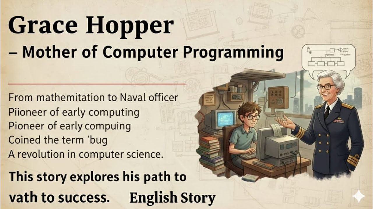 Grace Hopper - Mother Of Computer Programming 