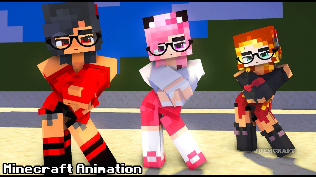 WOLF FAMILY APHMAU, KC, EIN, AARON, ZANE, KIM | HOT PEPPER MEME | FIRSTMEET MEME Minecraft Animation