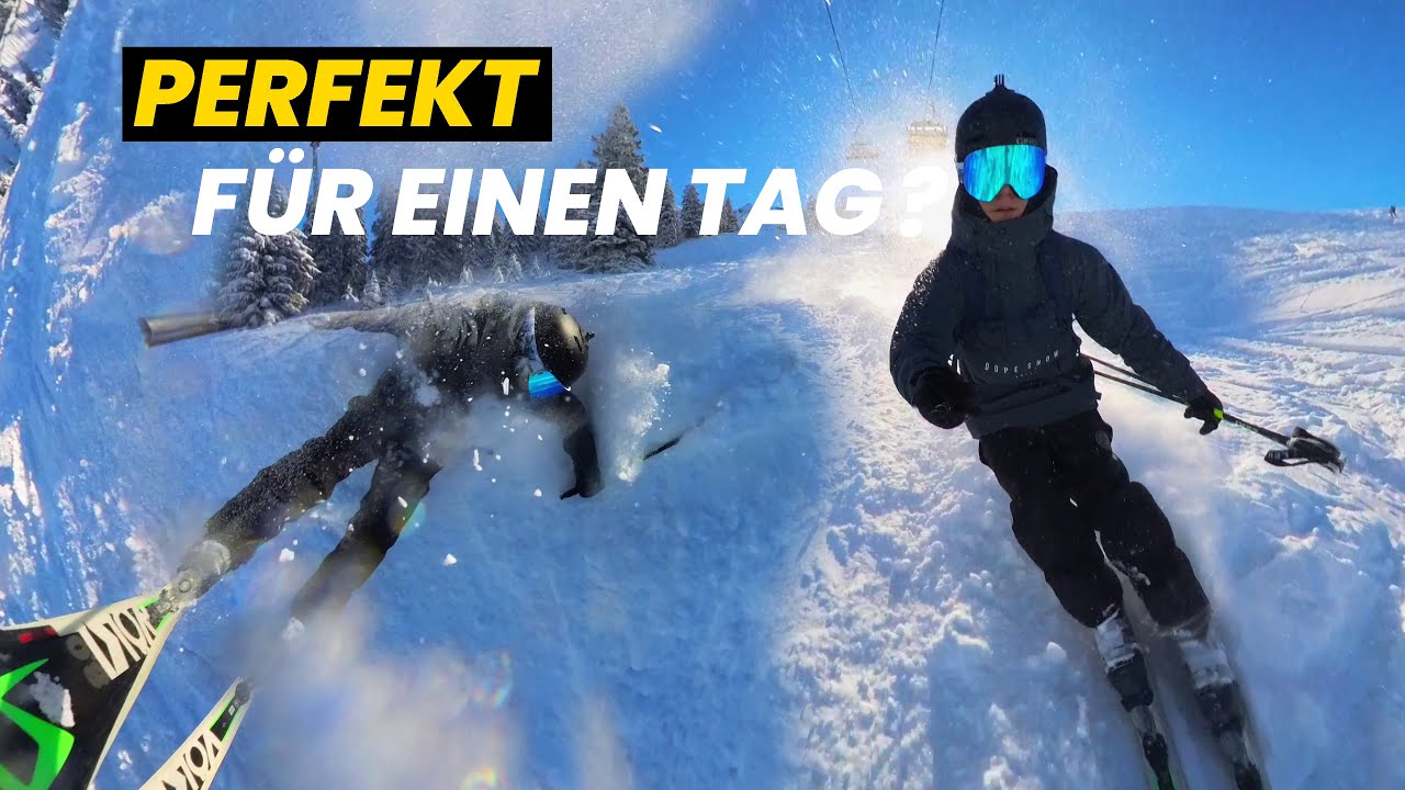 Das PERFEKTE Skigebiet?! | Skigebiet Oberjoch | MatsTMF