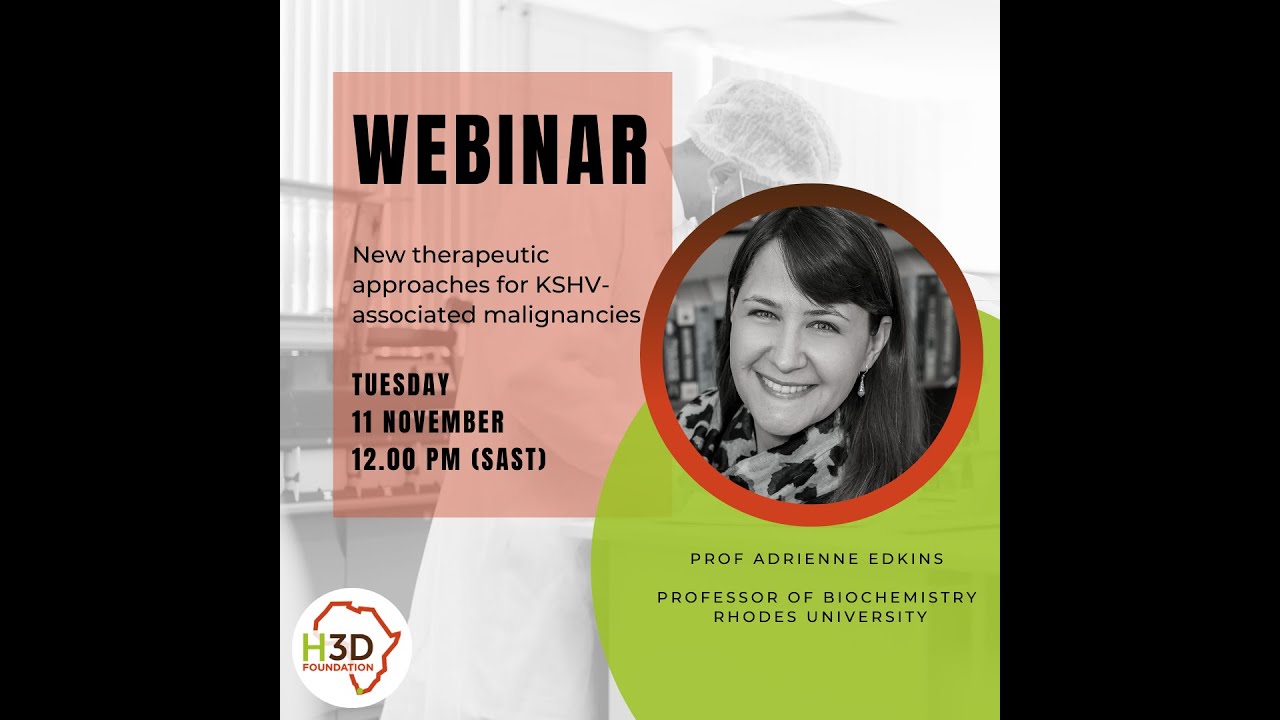 New therapeutic approaches for KSHV-associated malignancies - with Adrienne Edkins.