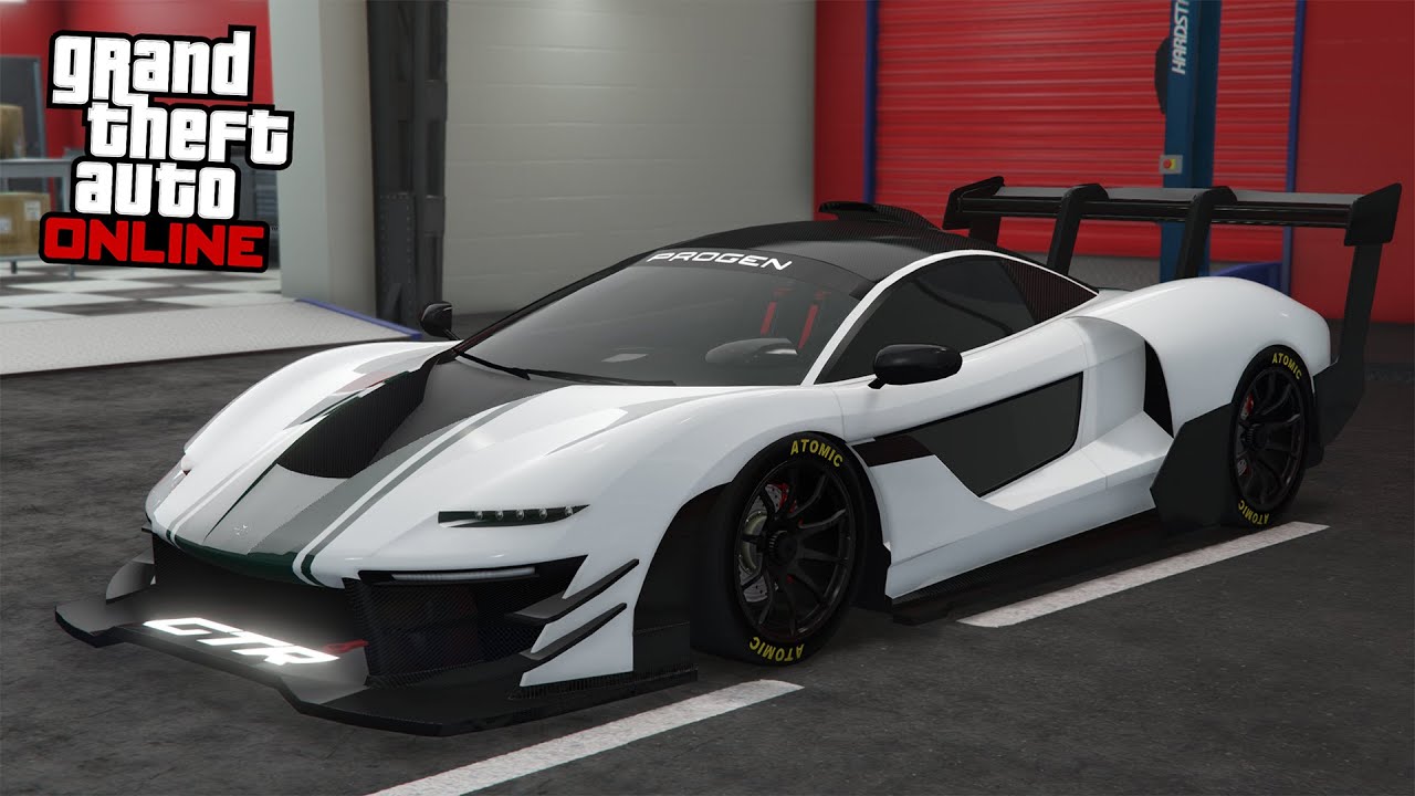 Progen Emerus GTR (McLaren Senna GTR) - GTA 5 Vehicle Customization