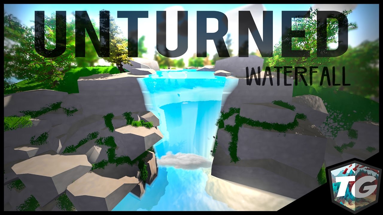 Epic Waterfall + SpeedBuild (Unturned)