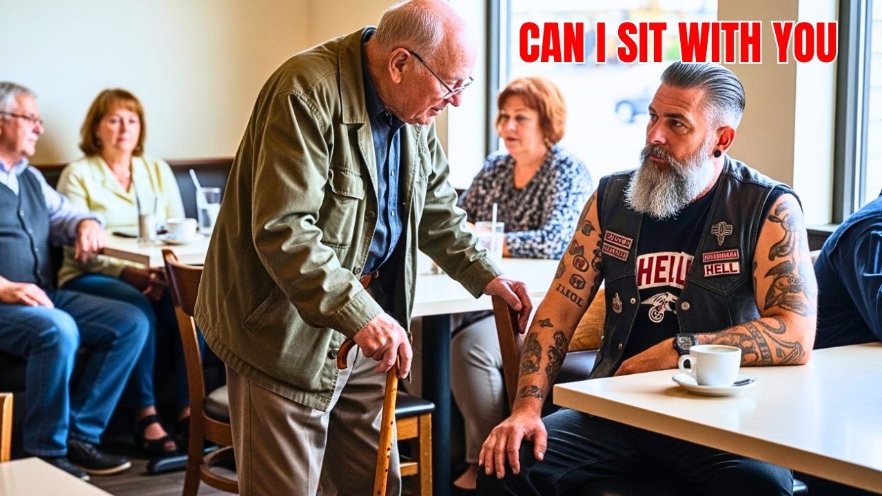 “Can I Sit With You?” a Limping Old Man Asked a Hells Angels Biker — What Happened Next Shocked