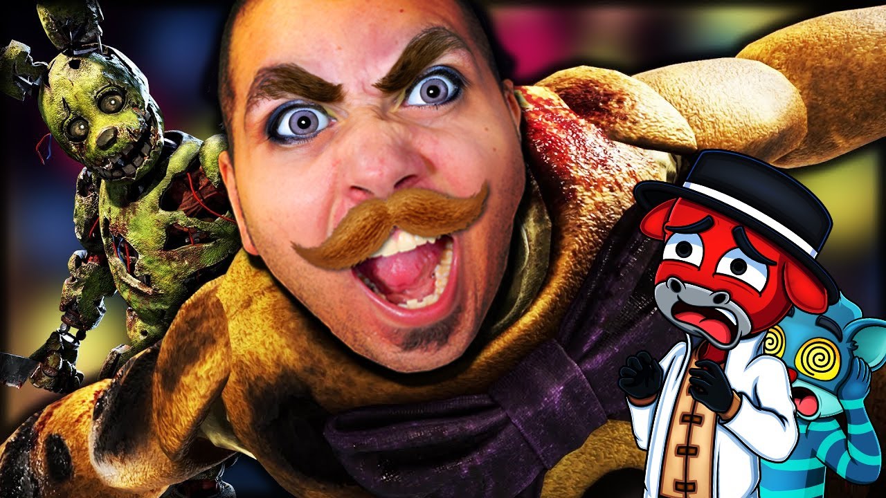 USO SPRINGTRAP di FNAF per SPAVENTARE I MIEI AMICI!