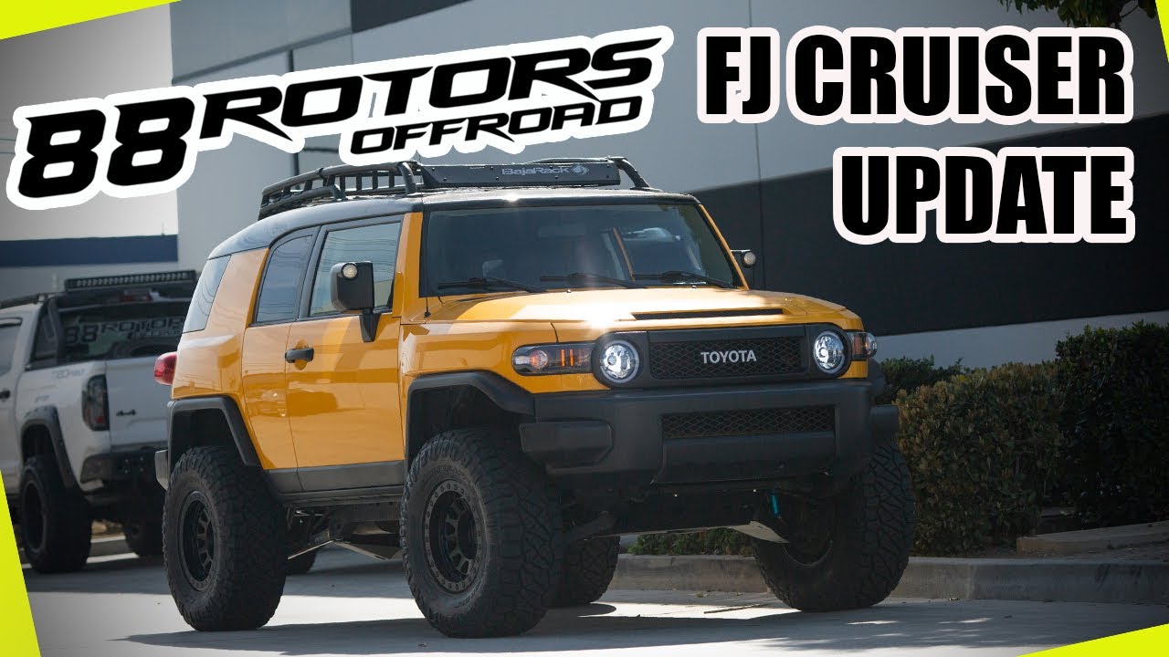 FJ CRUISER UPDATE: RCI SKIDS, TRD INTAKE & EXHAUST, ICON TRAILING ARMS & TRACK BAR