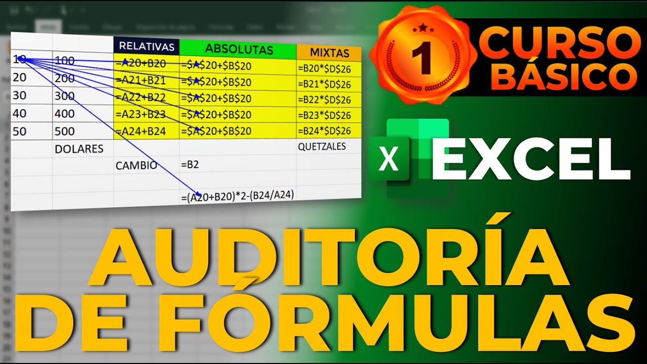 CÓMO HACER AUDITORÍA DE FÓRMULAS EN EXCEL