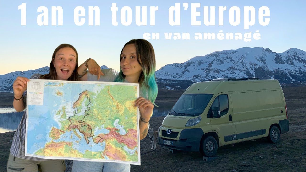 1 an en TOUR D’EUROPE en van aménagé – Bilan, itinéraire, budget, galères & astuces avec un chien