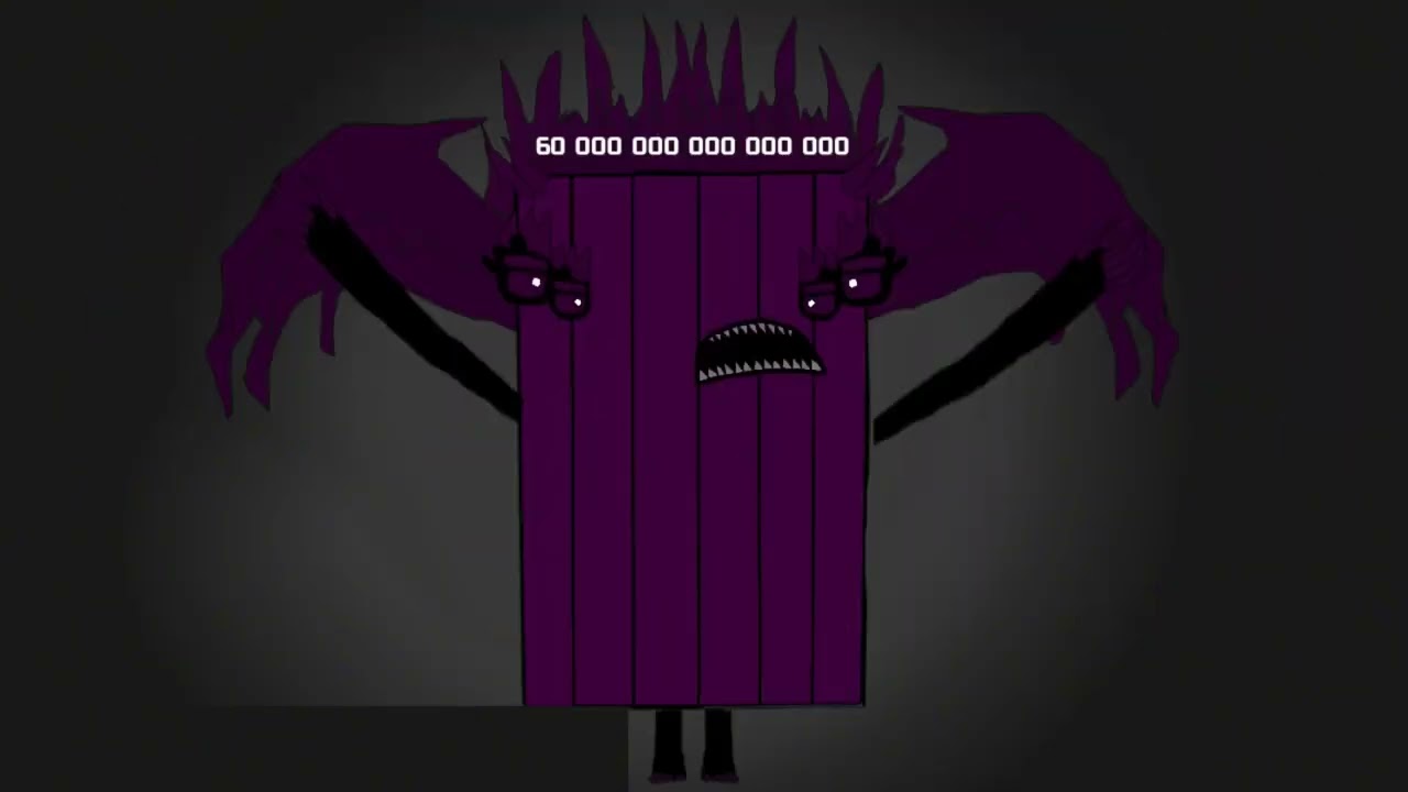 Uncannyblocks band Oddly Different Full Quadrillions (1Q-1QN)