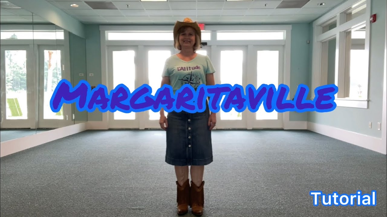 Margaritaville Beginner Line Dance-TEACH & DEMO