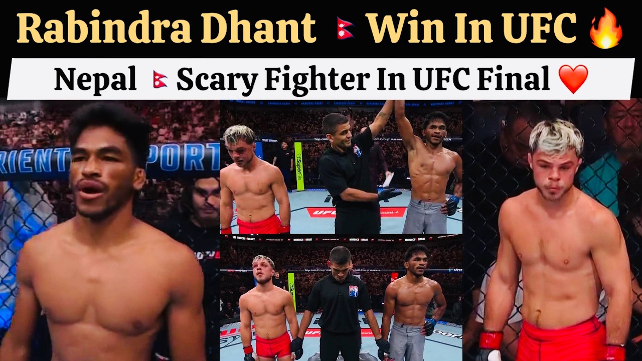 Nepal Rabindra Dhant Win Against Kasib Murdoch , Rabindra Dhant In Final Of Road To UFC