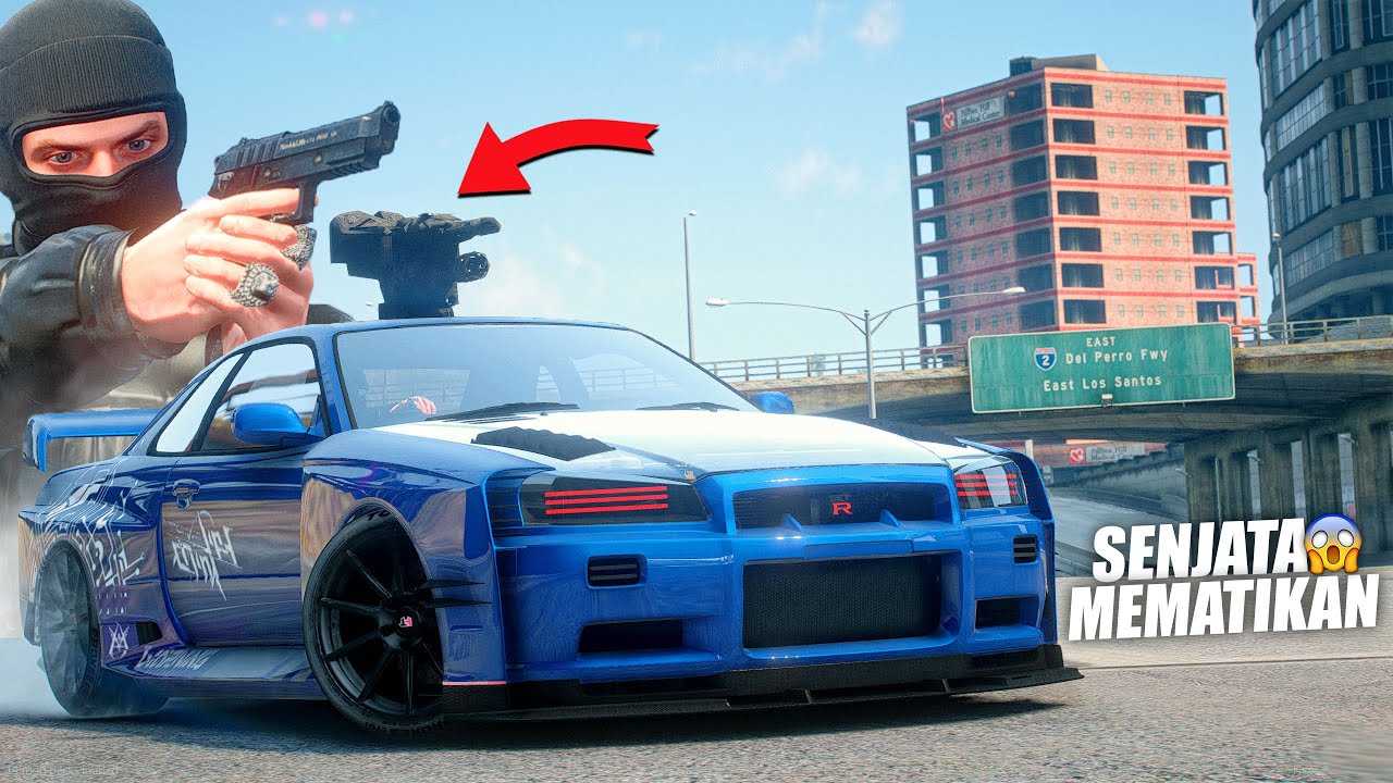 SKYLINE GUNDAM KEI MAKIN KUAT SAATNYA BALAS DENDAM !! GTA 5 ROLEPLAY