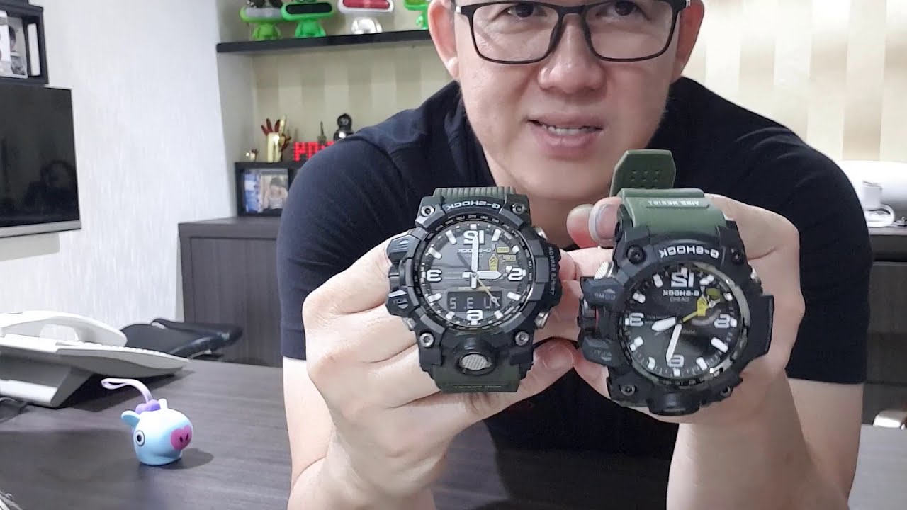 Gila Mirip Banget  Gshock Asli dengan Gshock Kw Super...