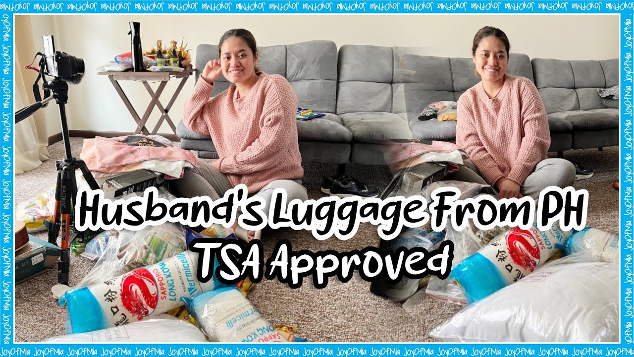 THINGS ALLOWED TO BRING TO THE USA (FILIPINO NURSE IN THE USA) | JoyOfMia