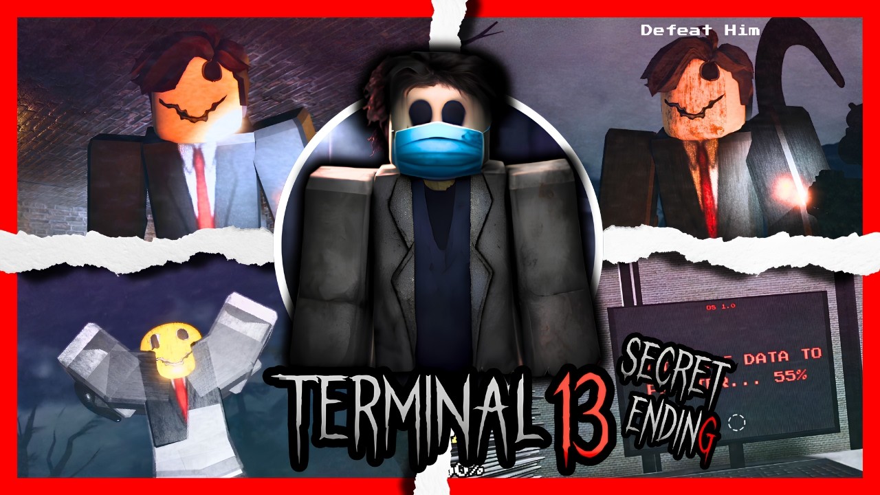 Terminal 13 SECRET ENDING Showcase & How To Get - ROBLOX [4K60FPS]