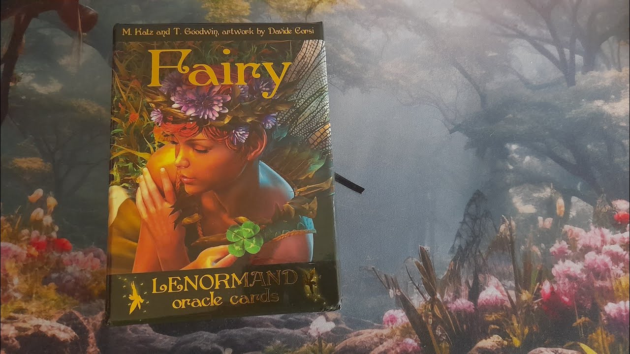 🧚&zwj;♀️ Fairy Lenormand oracle cards - M. Katz, T. Goodwin - recenzja kart lenormand