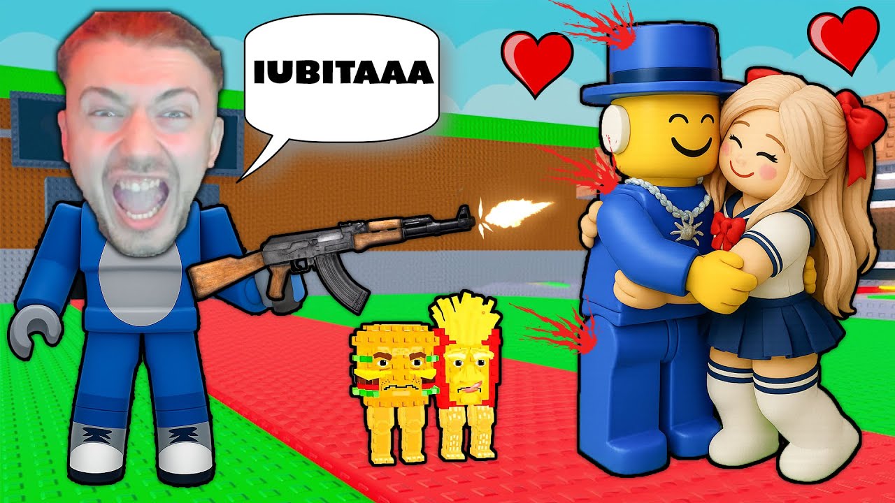 IUBITA ma INSEALA cu FRATELE MALEFIC ALBASTRU a lui SAMMY! SUNT GELOS RAU si IL OMOR!!!!