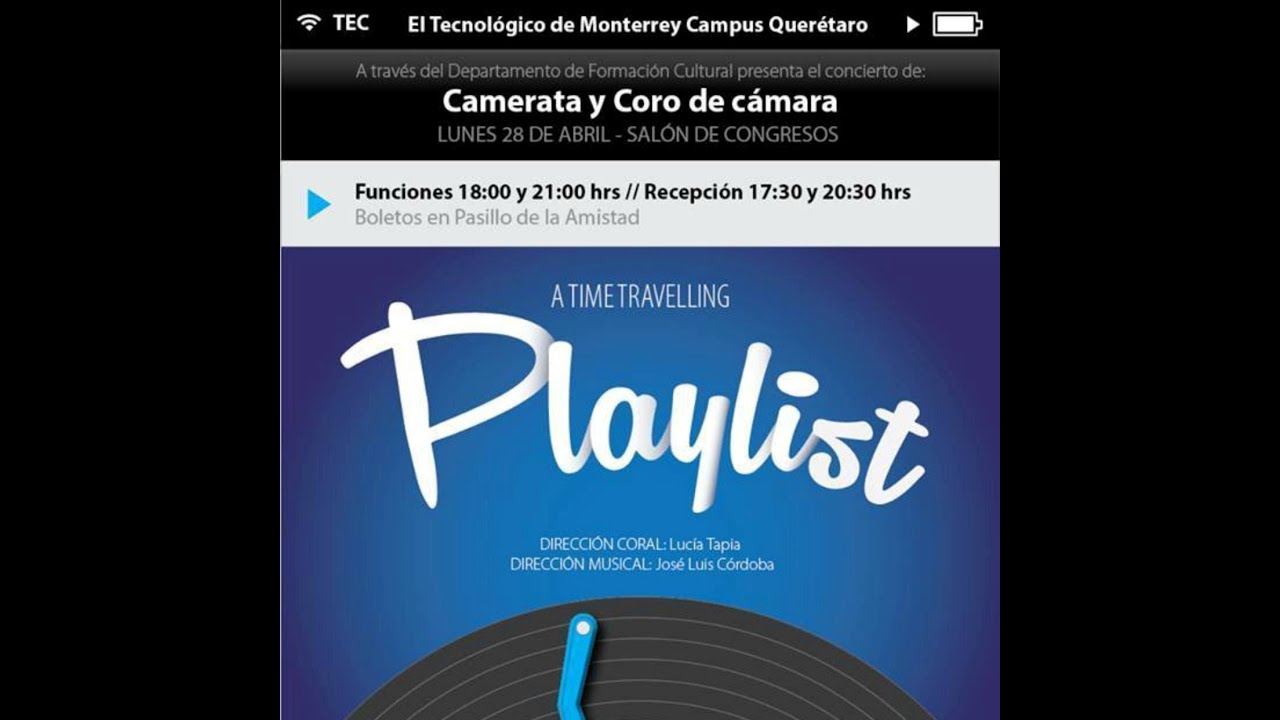 Playlist - Coro de Cámara y Camerata ITESM Qro
