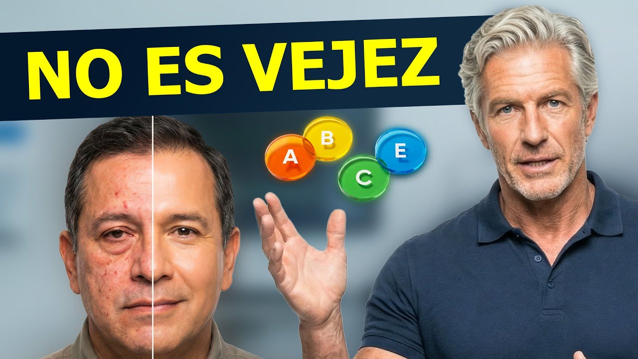 NO ES VEJEZ: 5 Signos Externos de que te Faltan Vitaminas