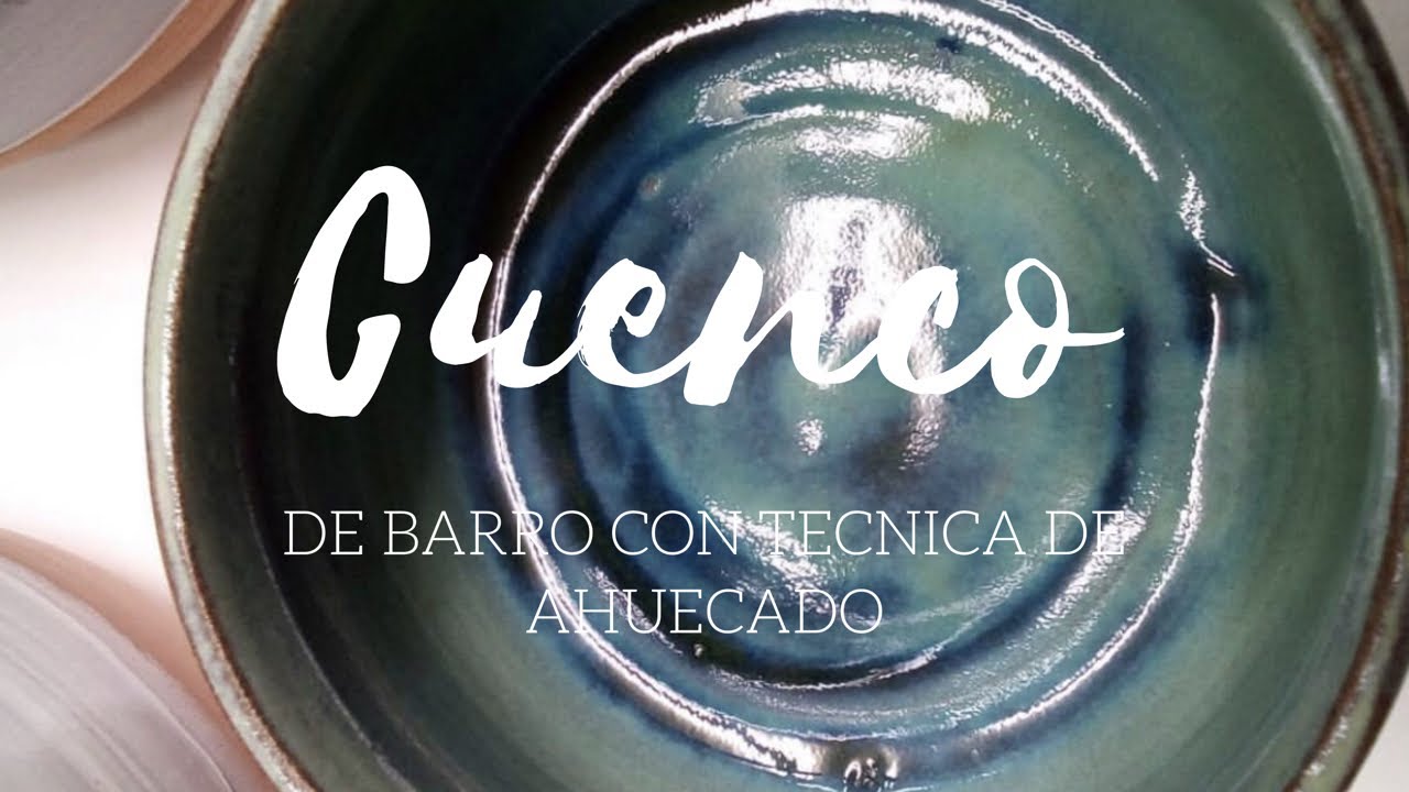 Cómo se hace un cuenco a mano  1ª Clase.