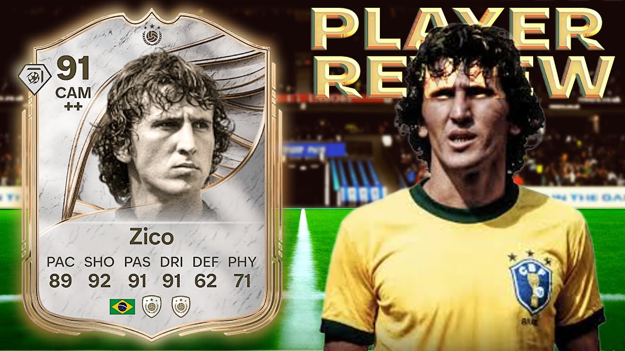 91 BASE ICON ОБЗОР ИГРОКА ЗИКО FC 26