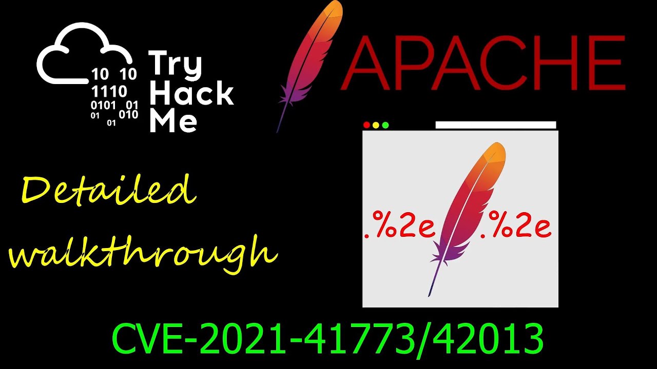 TryHackMe - Apache CVE-2021-41773/42013