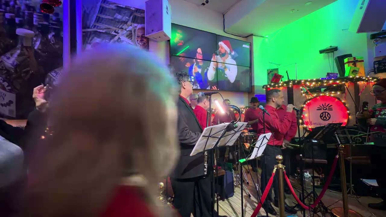 Danny Martinez’s Cubano Rican at Mamajuana Cafe Bronx; December 23, 2025; Video by Raul Marquez