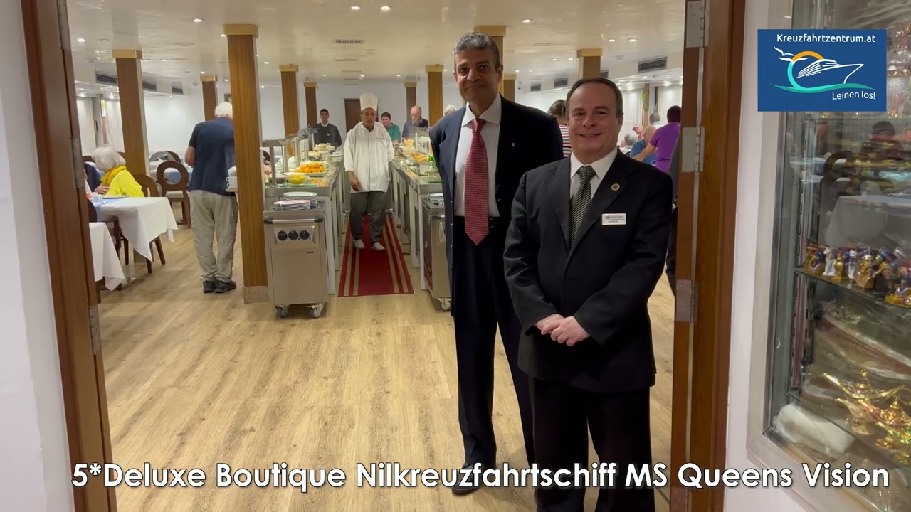 5*Deluxe Boutique Nilkreuzfahrtschiff Queens Vision 2024 01