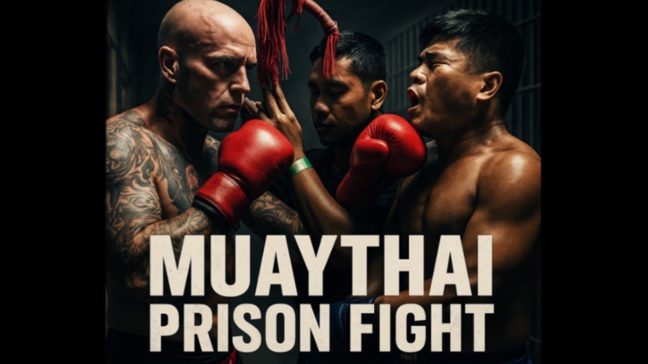 🇹🇭 Заключенные сражаются за свободу с помощью муай-тай в Таиланде‼️ #муай-тай