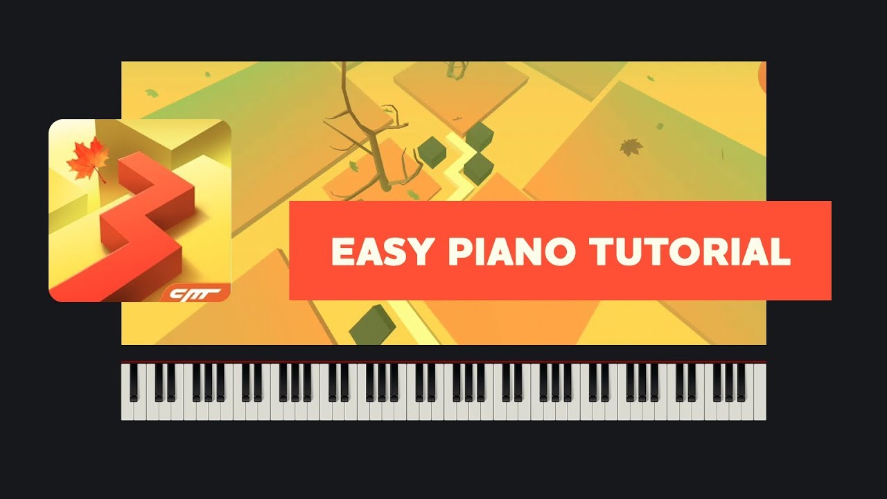 Dancing Line - The Autumn // Easy Version (Synthesia Tutorial + MIDI)