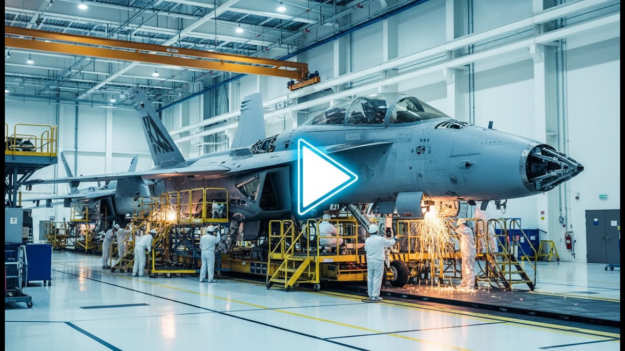 Inside the F/A-18E Super Hornet: Installing the Advanced AN/APG-79 AESA Radar System